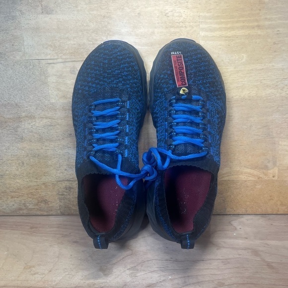 Rocky Workknit 3” Com Toe Womens Size 8M Industrial Work Shoes Black Blue - Picture 6 of 7